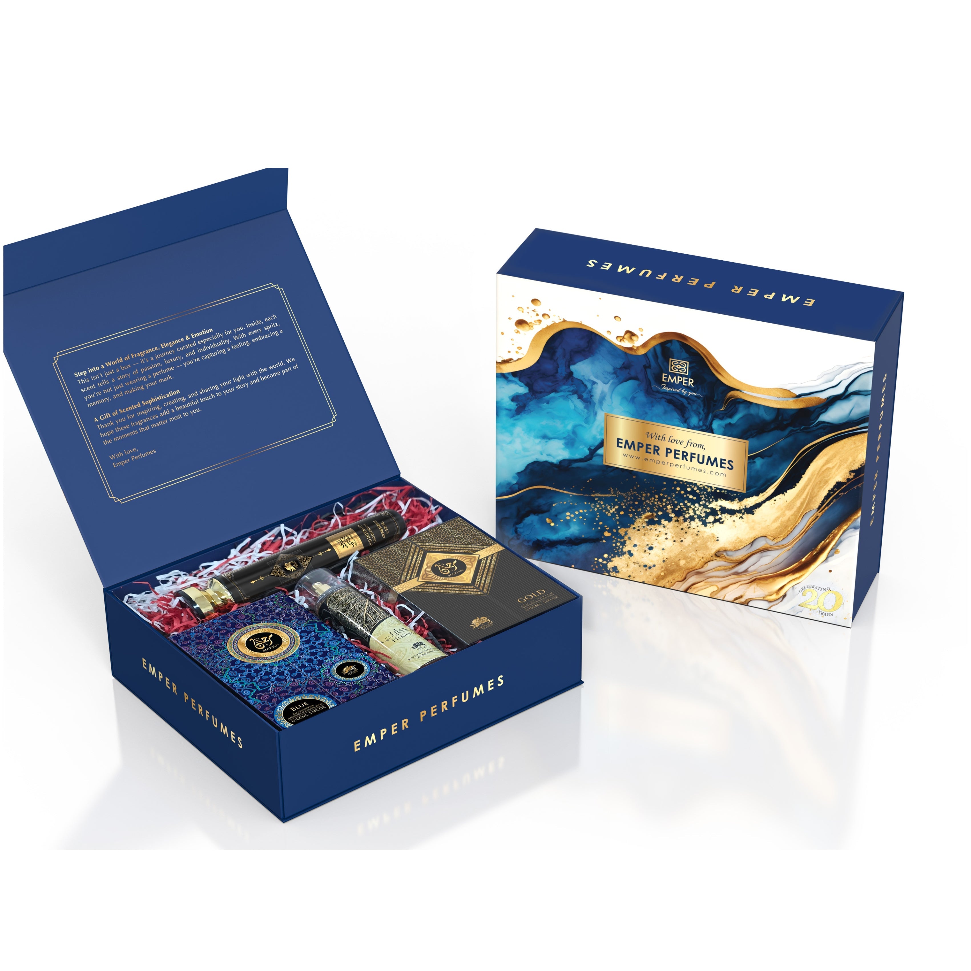 Perfume Gift Box 2 - Modern Marjan Indulgence - Emper Perfumes