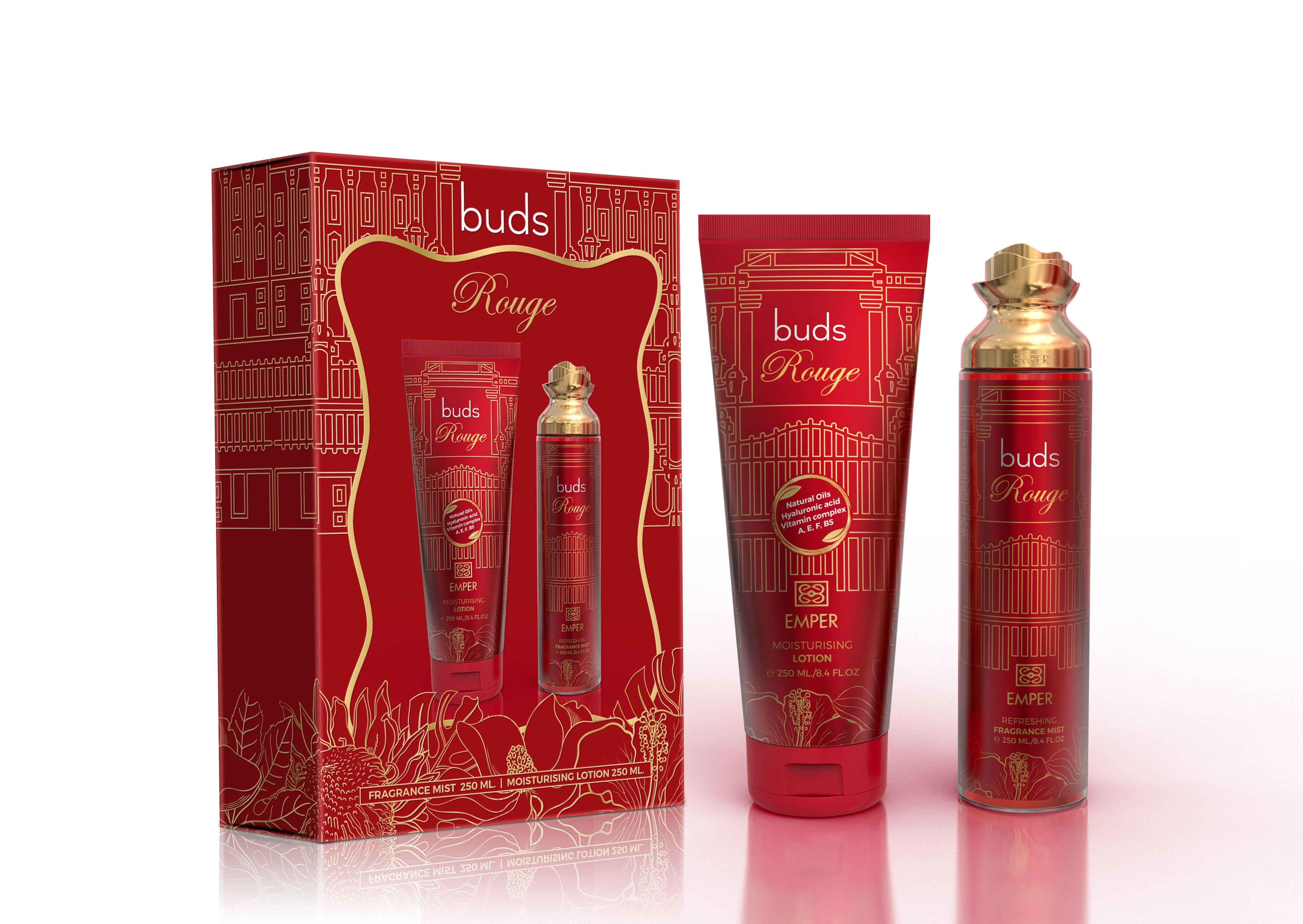 2 in 1 Gift Set Buds Rouge - Emper Perfumes