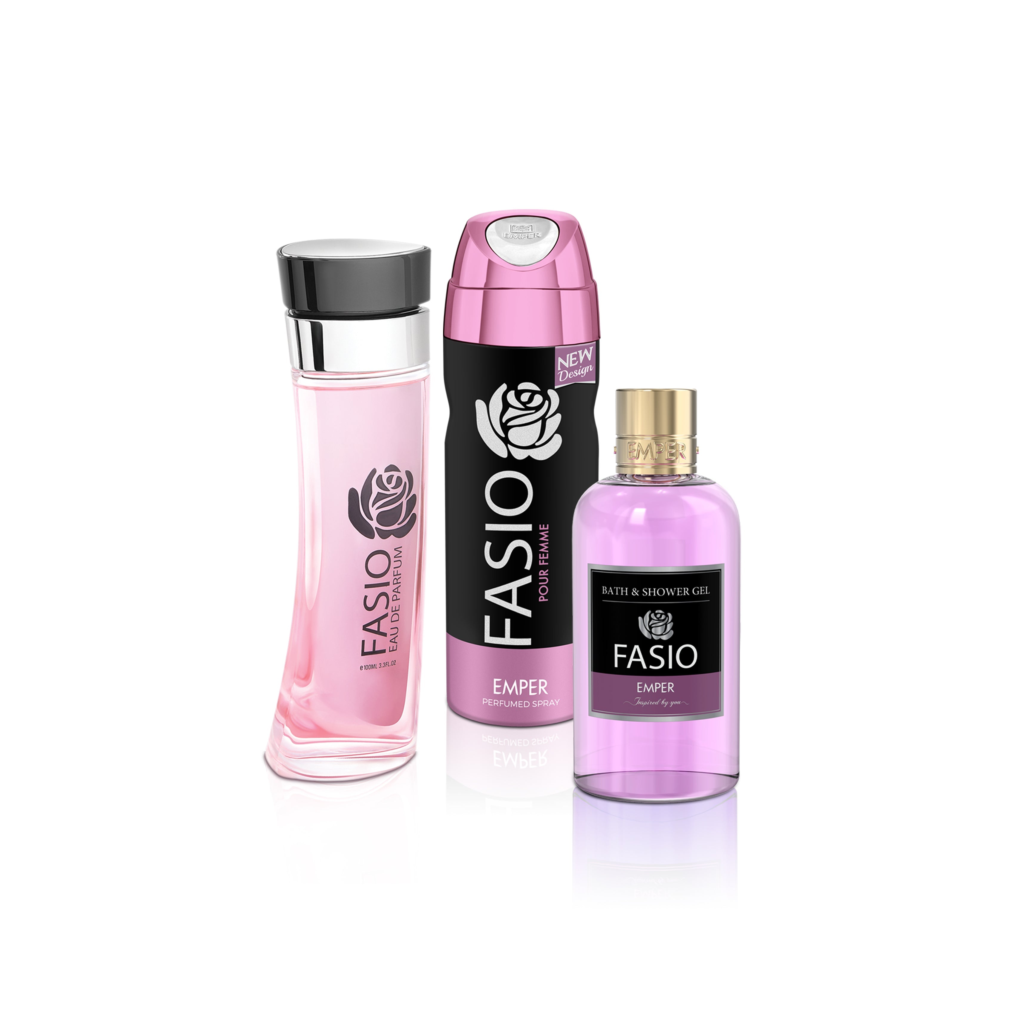 3 in 1 Gift Set by Fasio - Emper Perfumes