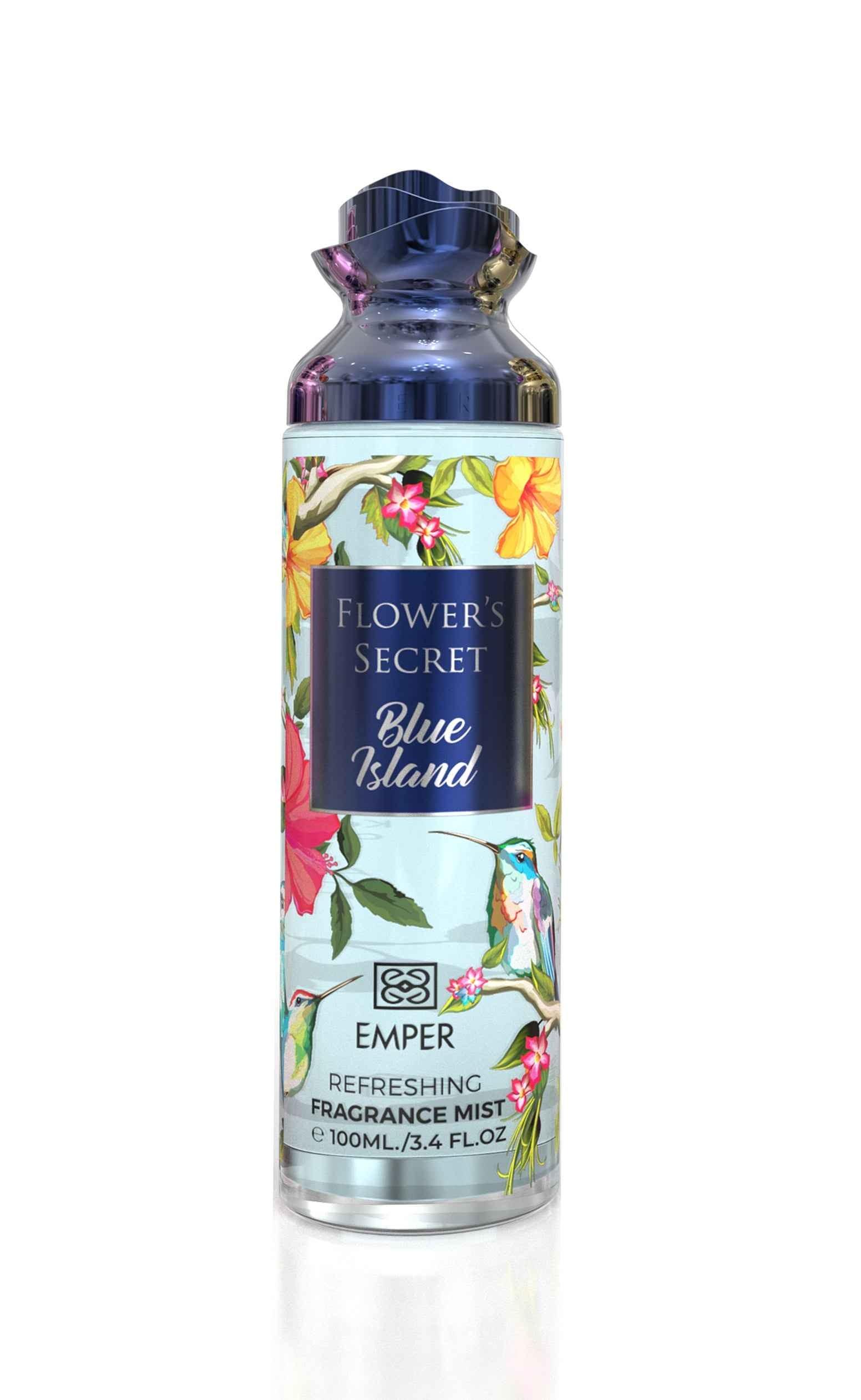 Flower's Secret Blue Island Body Mist 100ml - Emper Perfumes