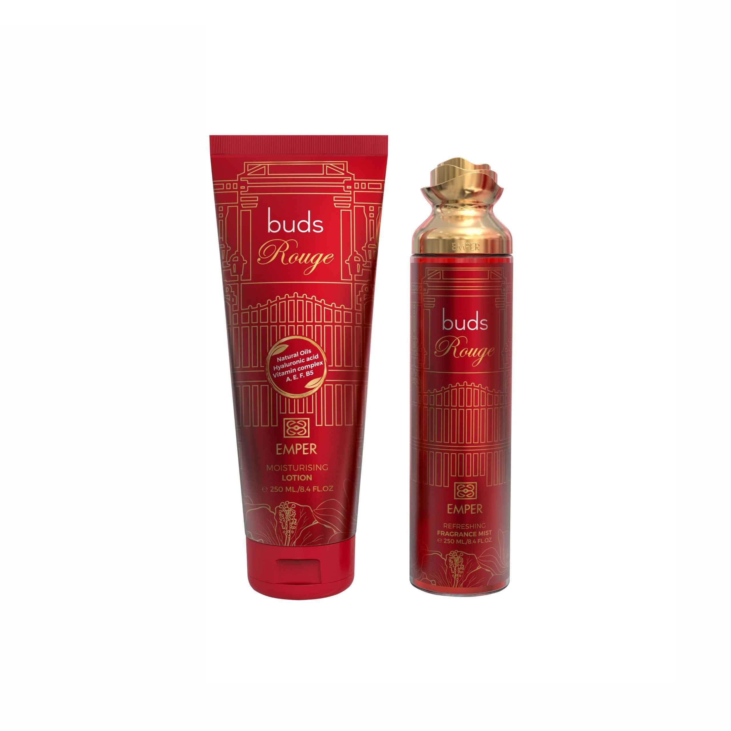 2 in 1 Gift Set Buds Rouge - Emper Perfumes