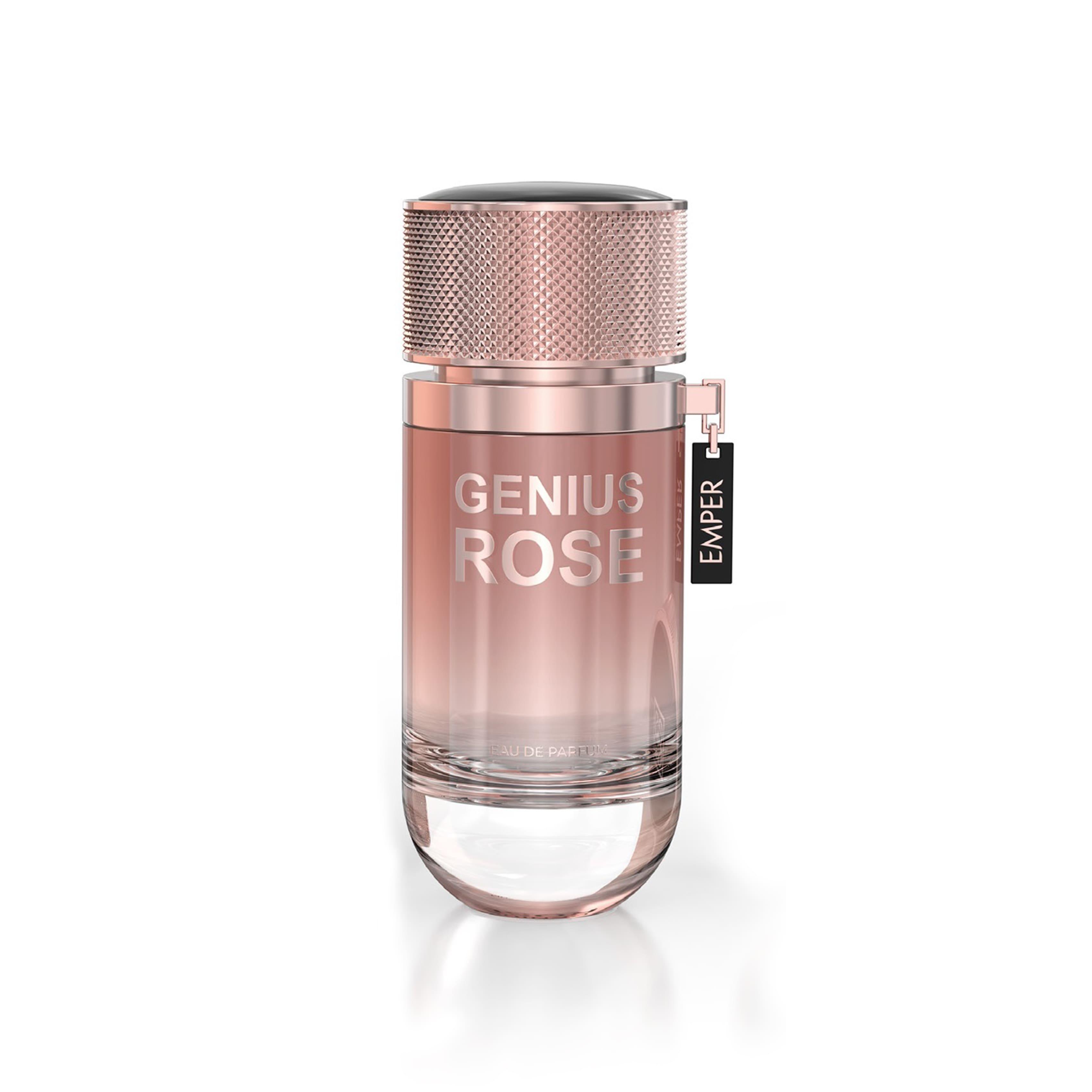 Genius Rose Perfume – Champagne Rose White Musk Fragrance - Emper Perfumes