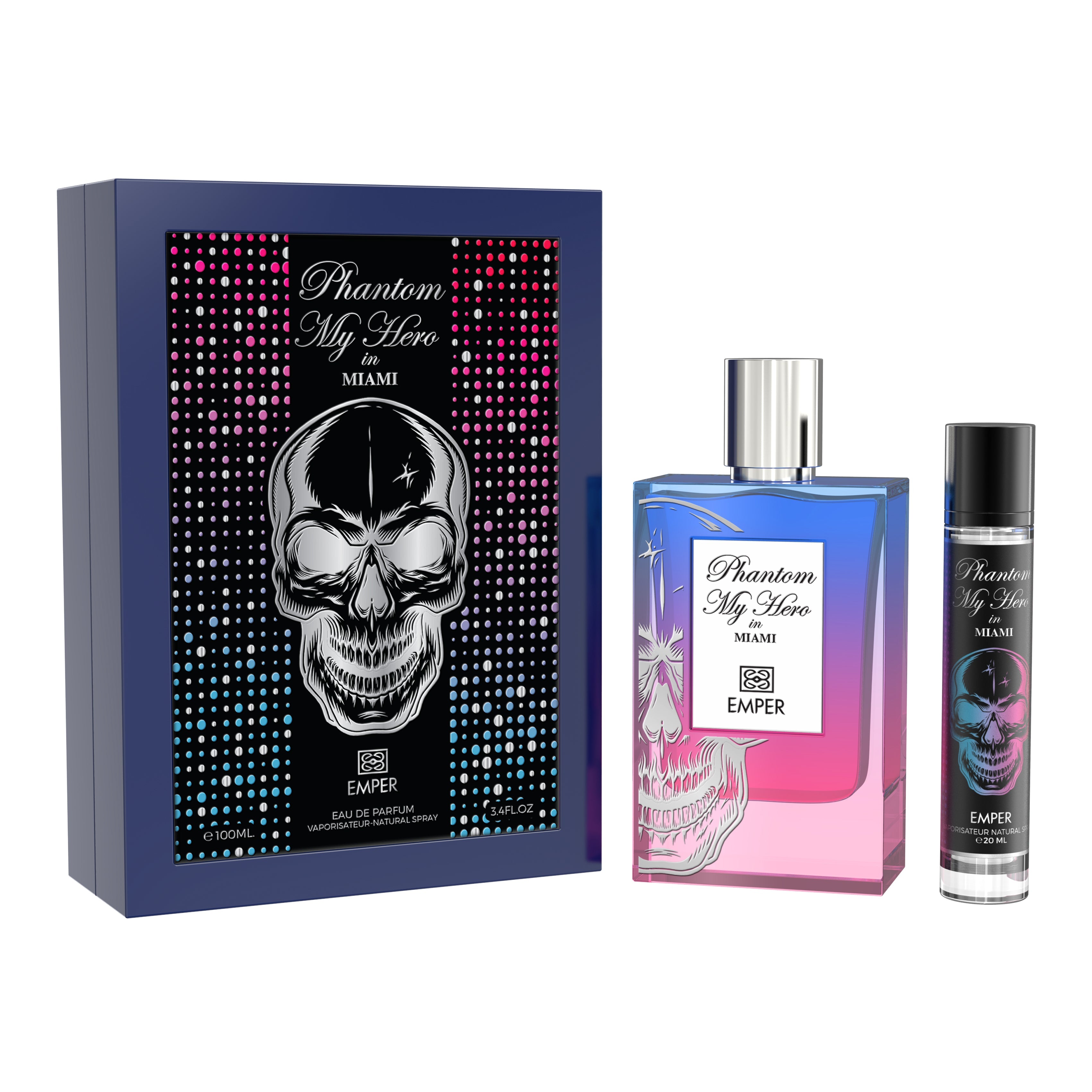 Emper Phantom My Hero in Miami (100+20ML) Perfume for Men | Emper
