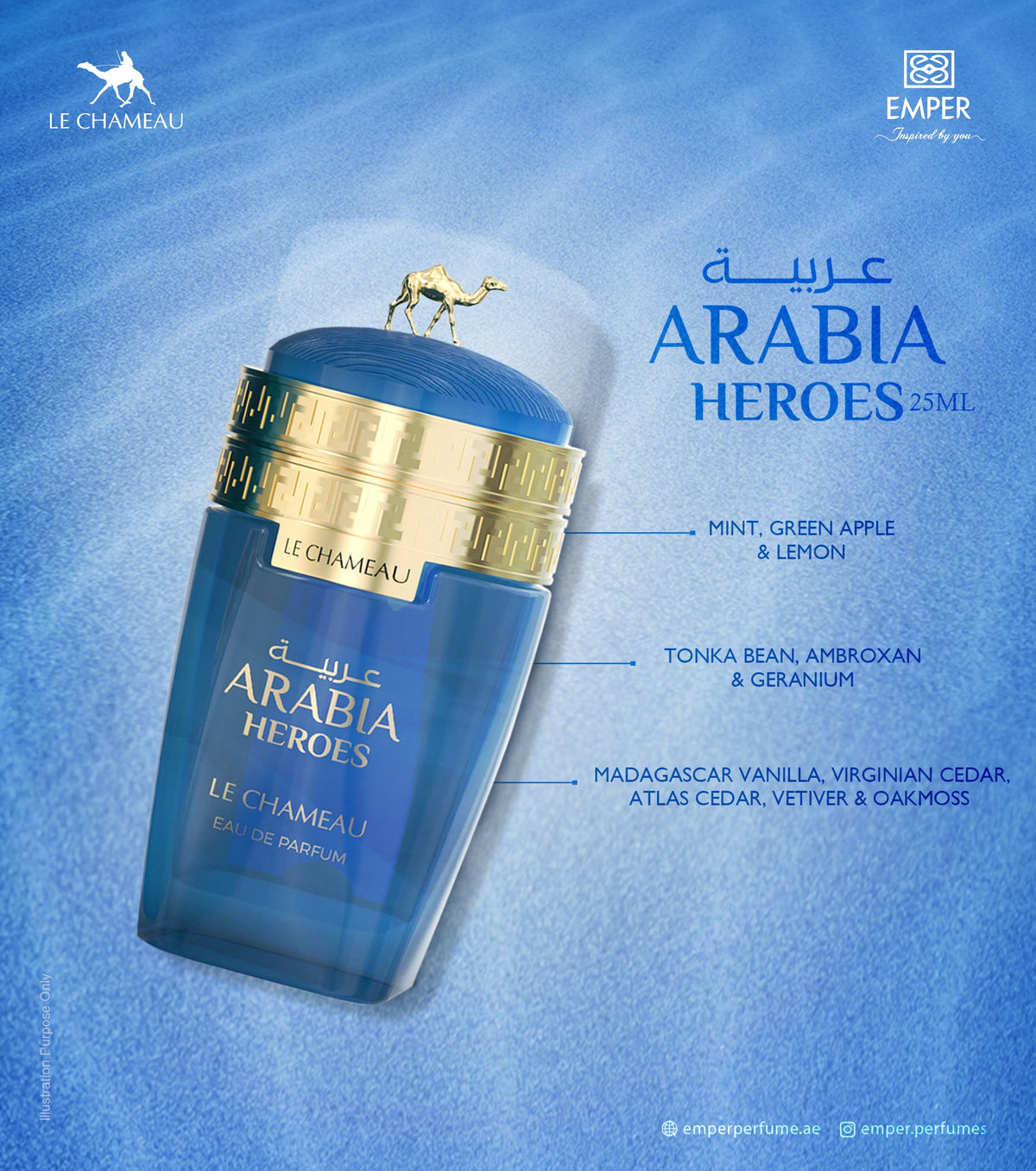 Arabia Heroes (25 ML) - Emper Perfumes