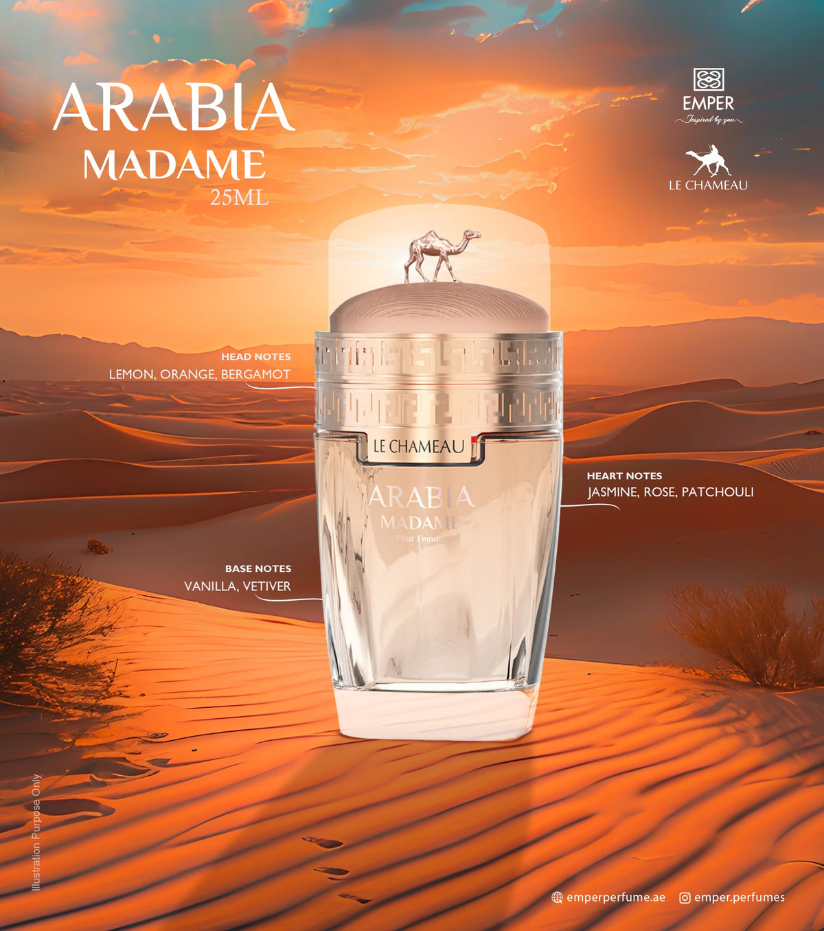 Arabia Madame (25 ML) - Emper Perfumes