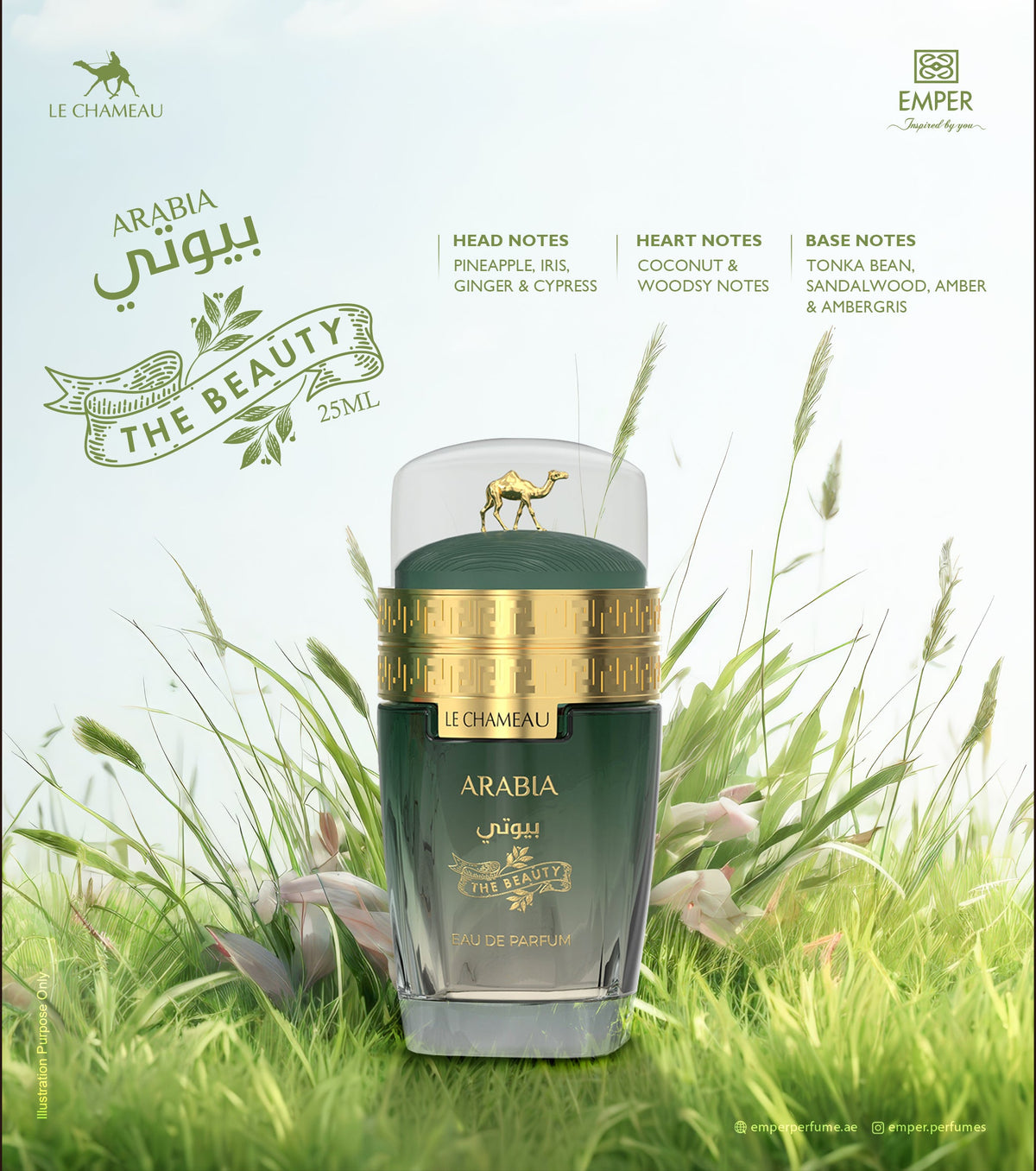 Arabia The Beauty (25 ML) - Emper Perfumes