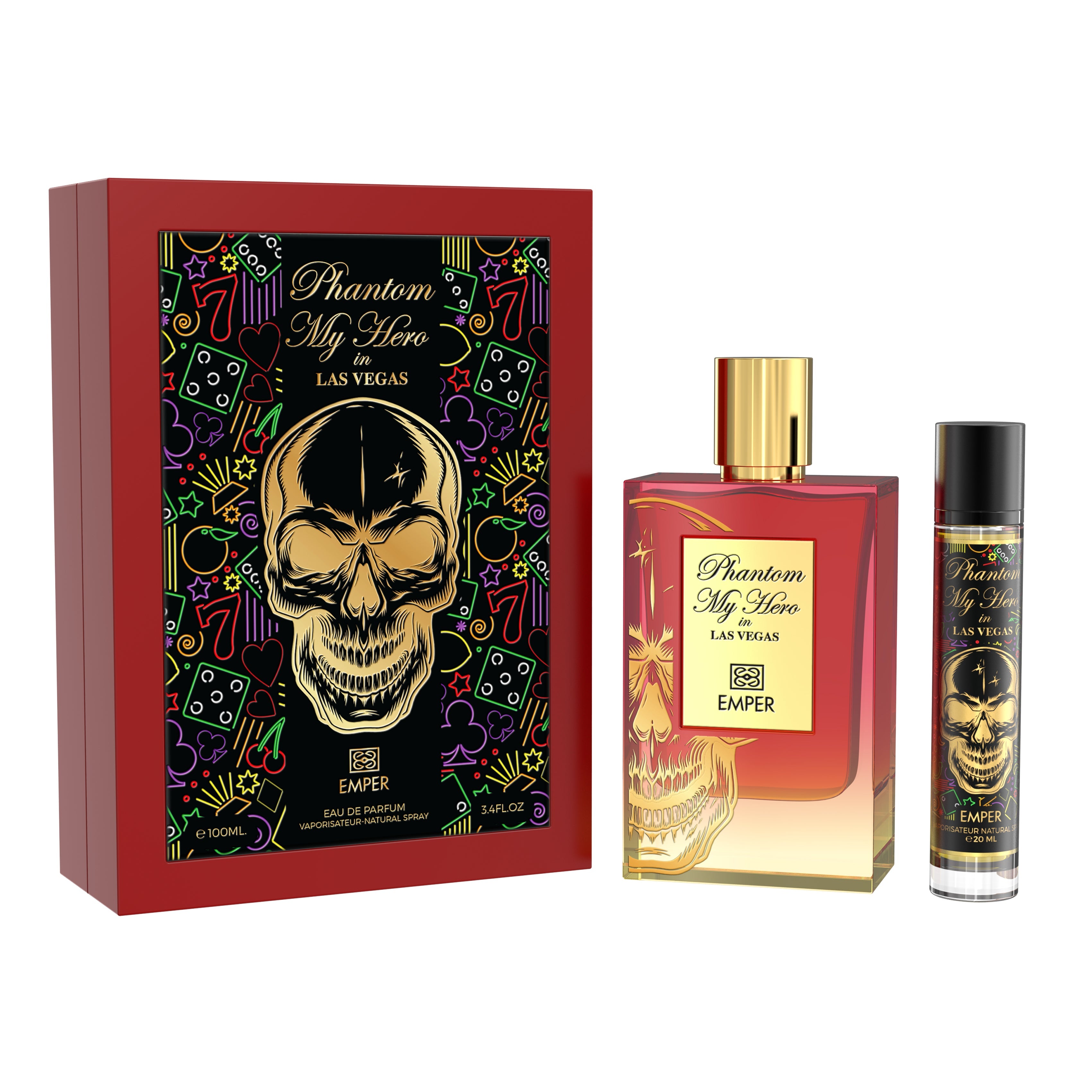 Phantom My Hero In Las Vegas (100+20 ML) - Emper Perfumes